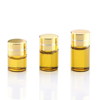 1ML 2ml Amber clar Mini Sticlă, 3CC Amber Fiolă de Probă,Mici de Ulei Esențial de Sticla