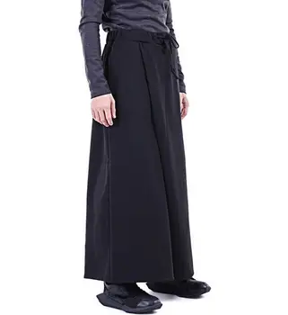 27-44 ! 2016 Bărbați îmbrăcăminte Gd moda stil Chinezesc asimetrice, pantaloni largi picior hypertensiveperson pantaloni pantaloni cantareata costume