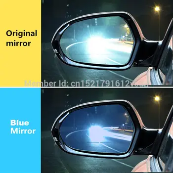 SmRKE 2 buc Pentru Mazda 3 Axela Atenza 14-17 Vedere Laterală Ușă Oglindă de Sticlă Albastră Cu Led-uri de semnalizare lumina Încălzit