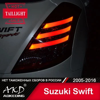Pentru Masina Suzuki Swift Coada de Lampa 2004-2017 Ceață cu LED-uri Lumini de Zi de Funcționare Lumina DRL Tuning Accesorii Auto Swift stopuri