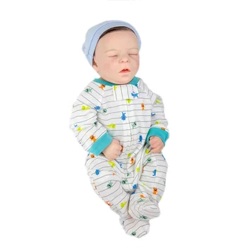 45CM Bebes Renăscut Păpuși Realiste Nou-născutului Baby Doll 18 Inch Moale Corp Plin de Silicon Boneca Păpușă de Crăciun Pentru Copilul Surprice Cadou
