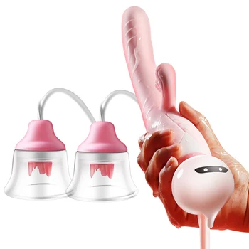 Noi multifuncționale Pizde Penis artificial Vibratoare pentru femei Biberon Fraier Lins Clitoris Stimulare pentru Masturbare Adult Jucarii Sexuale