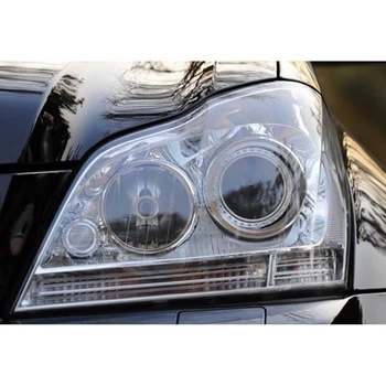 1BUC Farurilor Auto Lens Cap de Lumină de Lampă Capac Shell pentru Mercedes Benz X164 GL350 GL400 GL450 GL500 2006-2011