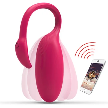 XYF Wireless Vibratoare Ou de G-spot Orgasm Masaj Puternic Stimula Clitorisul Impingandu-Vibrator pentru Adulti 18 Jucării pentru Femei