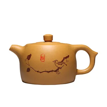 Yixing Zisha ceainic ChineseKung Fu seturi de ceai Violet ceainic de Lut lucrate manual celebrul set de ceai transport Gratuit