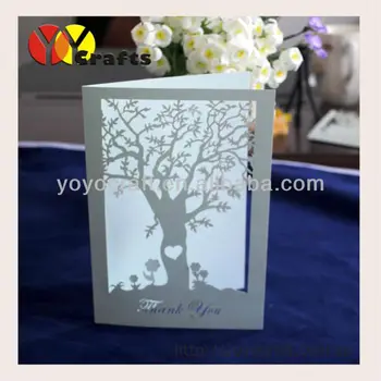 Laser copac tăiat nunta felicitare diverse culori invitatie de nunta card cu interior hârtie și plic