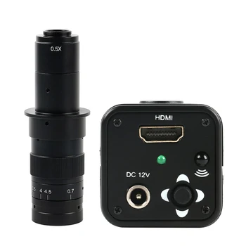 60F/S 1080P Full HD HDMI Industriale Video Microscop Camera+IR Control de la Distanță+180X/300X C-Mount Lens Pentru a Repara Iphone-ul PCB BGA