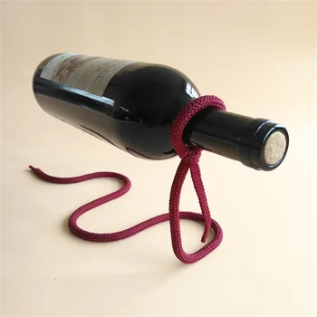 Noul produs magic suspensie coarda creative rack de vin meserii în formă de șarpe suport simplu decor acasă ornamente