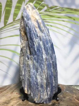 Piatra Naturala Cianit Cristal De Cuarț De Stâncă Specimen Feng Shui Vindecare Albastru De Piatră Prețioasă Disthene Minerale Ornament Pentru Decorarea Acasă