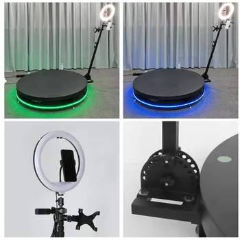 360 Photo Booth Wireless Automate Rotative Selfie Nunta Photobooth Operare Inteligentă Mișcare Lentă Mașină De Camera Video