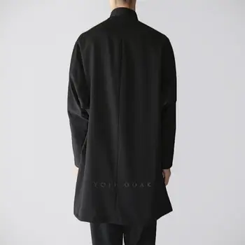 XS-6XL 2020 Nou de îmbrăcăminte pentru bărbați Stilist original Designer bowknot incuietoare si dantela Chineze haina Tricou plus dimensiune costume