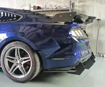 Fibra De Carbon Bara Spate Buza Difuzor Repartitoare Spoiler Pentru Ford Mustang 2018-2021 Competitive Versiune Difuzor Spate Din Fibra De Sticla