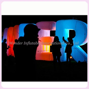 Personalizate gonflabil gigant litere gonflabile alfabet pentru petrecerea de nunta decoratiuni