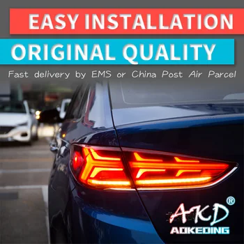 AKD Styling Auto Stopuri pentru Hyundai Sonata 9.5 Sonata MK9 Coada de Lumină LED-uri DRL Coada de Lampa de Semnalizare din Spate Marșarier