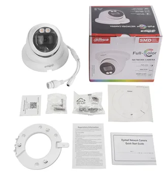Dahua WizSense 4 BUC 2 BUC 4K Plin de Culoare Webcam IPC-HDW3449TM-CA-a DUS cu SD Card Camera în aer liber PoE Security Detectarea Precisă