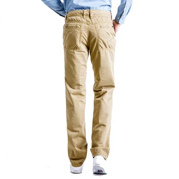 SHIFUREN Barbati Casual din Bumbac Pantaloni de Marfă Multiple Buzunare de Înaltă Calitate largi Largi Salopete, Pantaloni de Lucru de dimensiuni Mari 29-38 Nu Centura