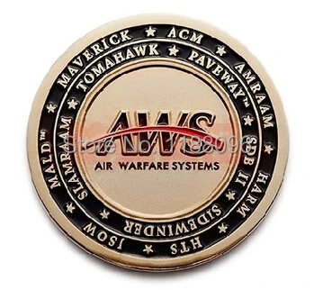 Personalizate de Metal Monede Comemorative aeriană sisteme de război Medalie cu Ridicata și cu amănuntul transport Gratuit personalizat sculptate vopsea monede