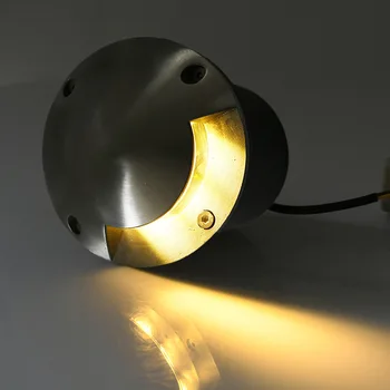 10BUC LED Îngropat Lumina din Oțel Inoxidabil Impermeabil în aer liber 2w 3w 4w 5w LED Încorporat Pasarelă Subterană Lampa de Gradina Curte IP68