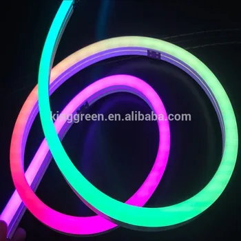 Adresabile Individual RGB APA104 digital cu LED neon flex pixel lumina intrare DC5V 60LED/m,60Pixel/m vis led-uri de culoare neon lampa pixel