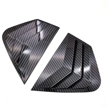 Fibra De Carbon Stil Fereastra Pe Partea Din Spate Trimestru Jaluzele Acoperire Pentru Kia Optima K5 2011-
