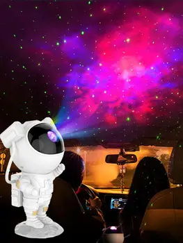 Astronaut Lampa De Proiecție Cerul Înstelat Proiector De Lumina De Interior Decor Cerul Înstelat Și Nebuloasă Lampa De Proiecție Astronaut