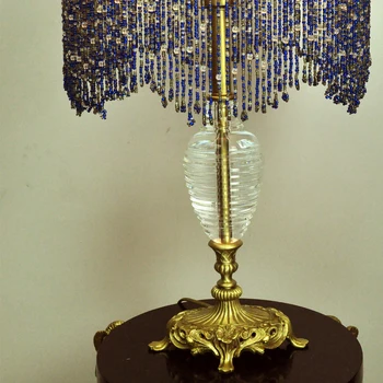 Chineză Stil Clasic Lampă de Masă W36H64cm Creative Victorian Desklamp Decorative cu Margele de Lumină pentru Camera de zi
