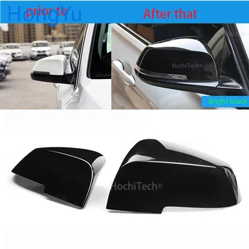 Pentru BMW Seria X X1 E84 2013 Înlocui auto originale oglinda din spate capacul negru strălucitor acoperire oglindă